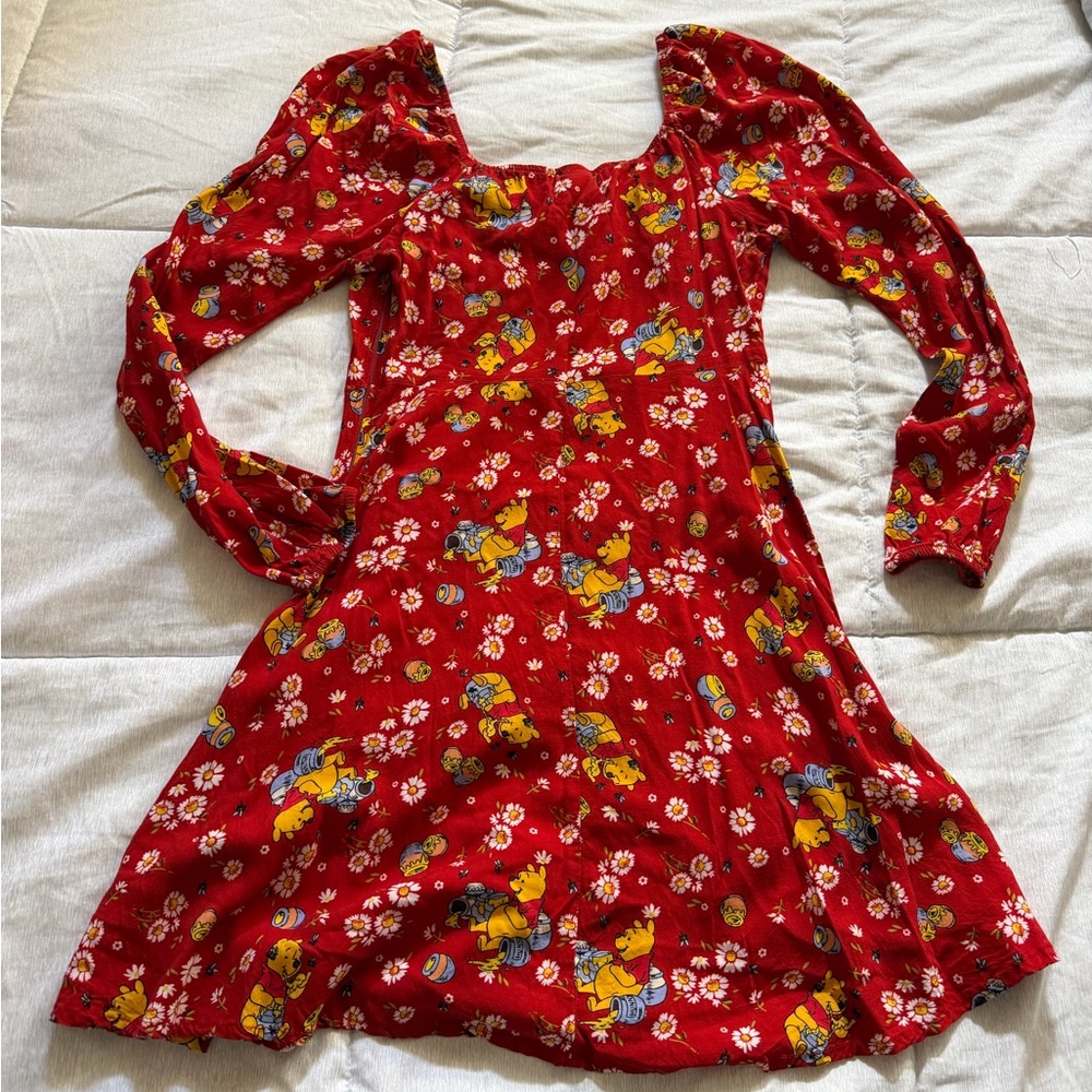 Disney Red Floral Dress